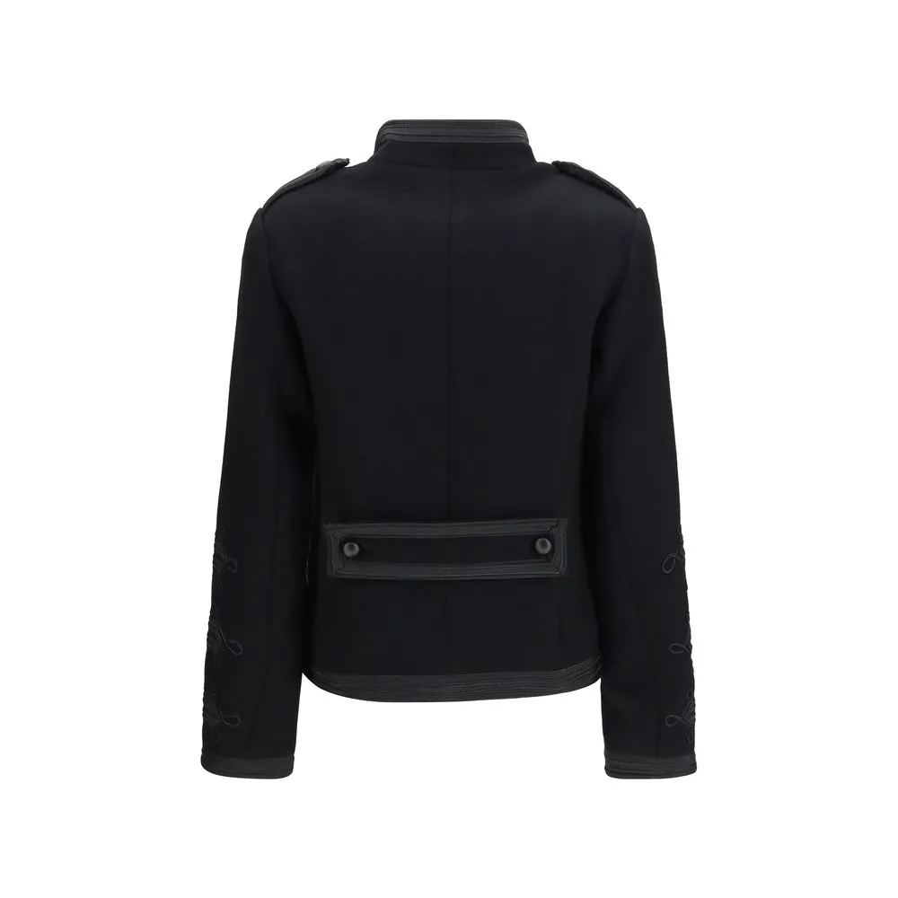 Wool Oves Aries Biker Women's Jacket - P.A.R.O.S.H. - Modalova