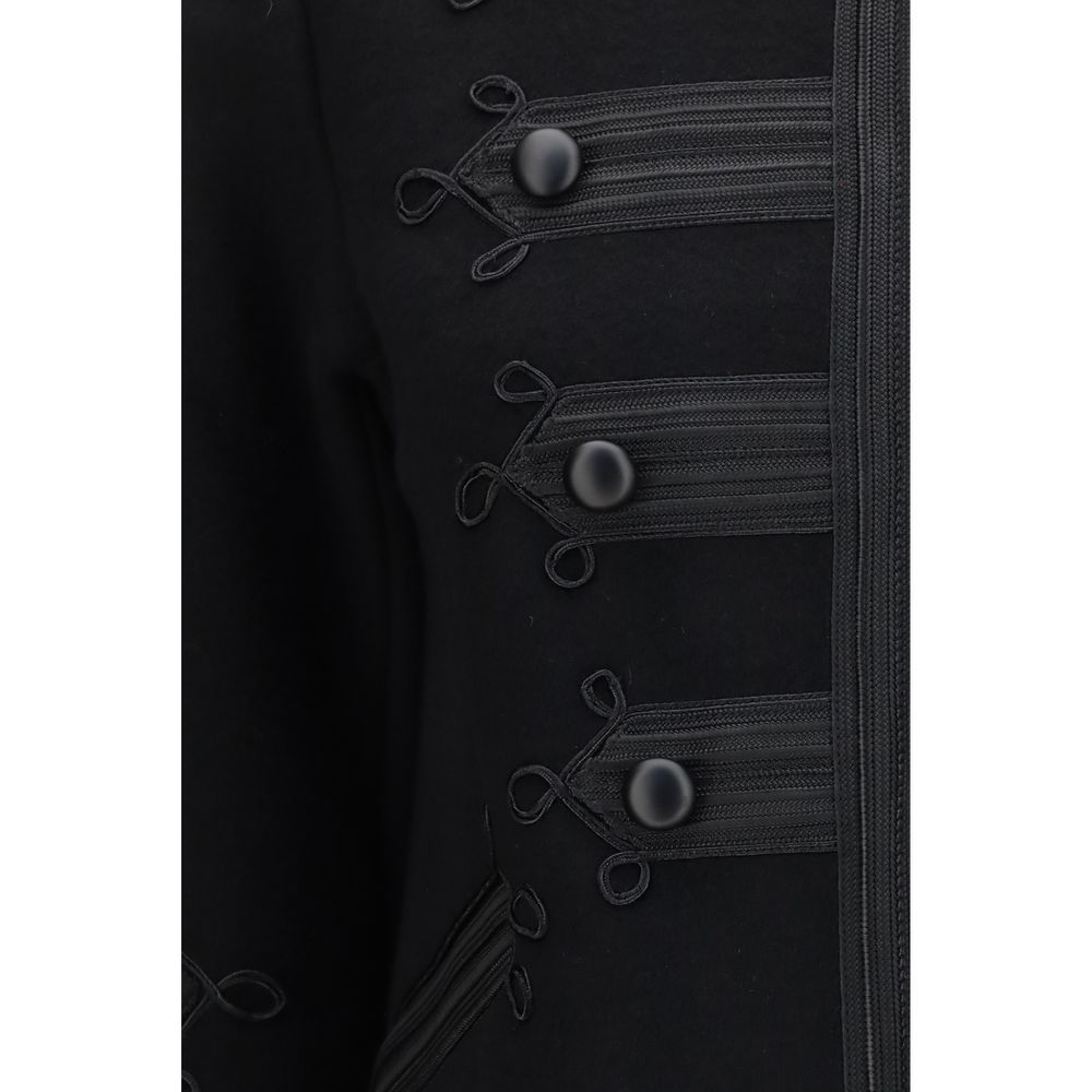 Wool Oves Aries Biker Women's Jacket - P.A.R.O.S.H. - Modalova