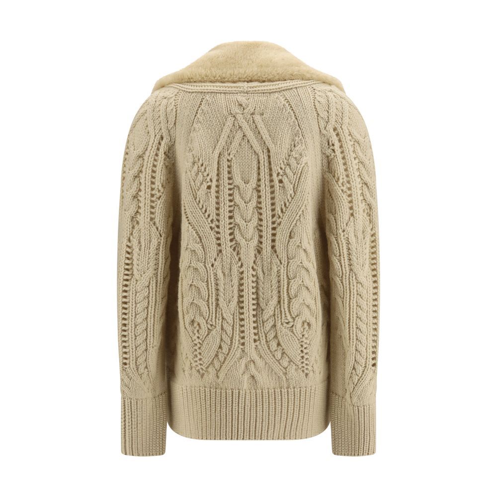 Wool Oves Aries Women's Sweatshirt - Ermanno Scervino - Modalova