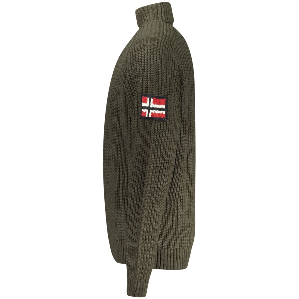 Wool Men Turtleneck Men's Sweater - Norway 1963 - Modalova