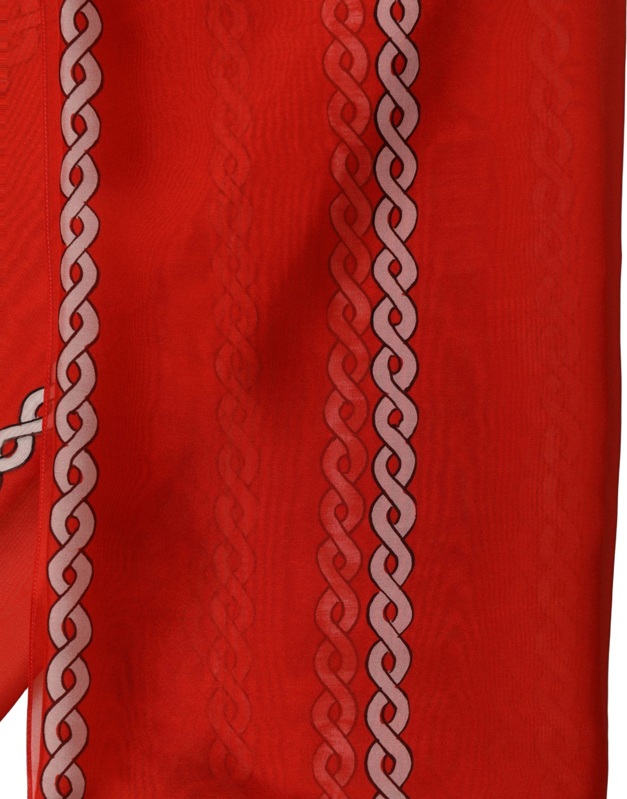 Silk Braided Rope Square Foulard Women's Scarf - Dolce & Gabbana - Modalova