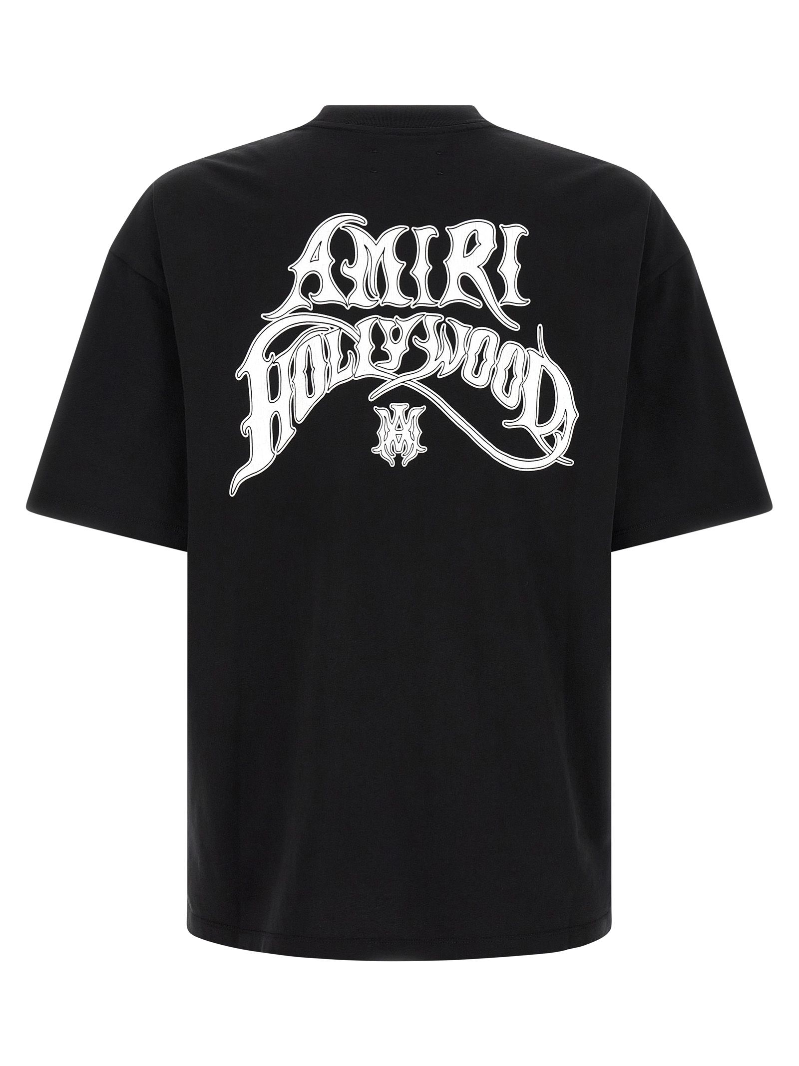 Amiri Black Cotton Men's T-Shirt - Amiri - Modalova