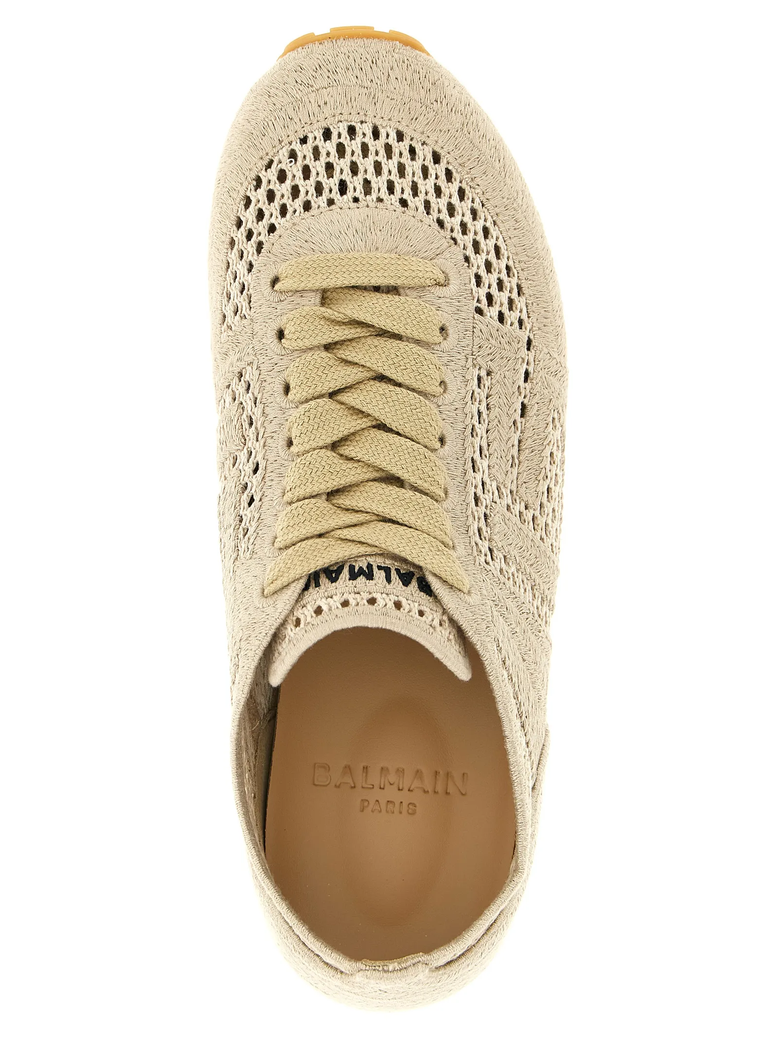 Cotton Athletic Women's Sneakers - Balmain - Modalova