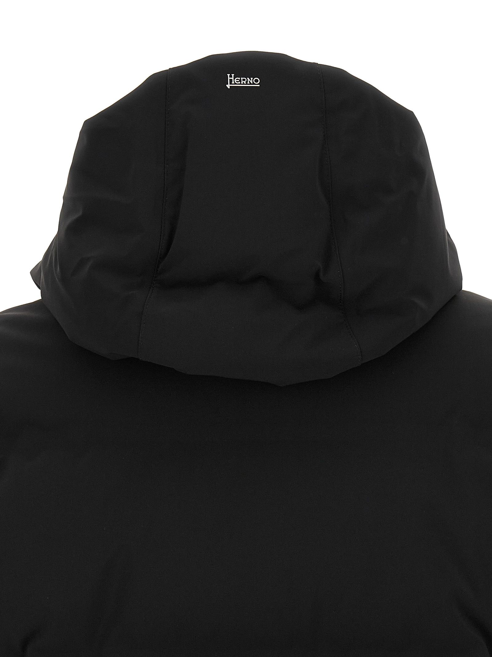 Polyamide Full-Length Men's Jacket - Herno - Modalova