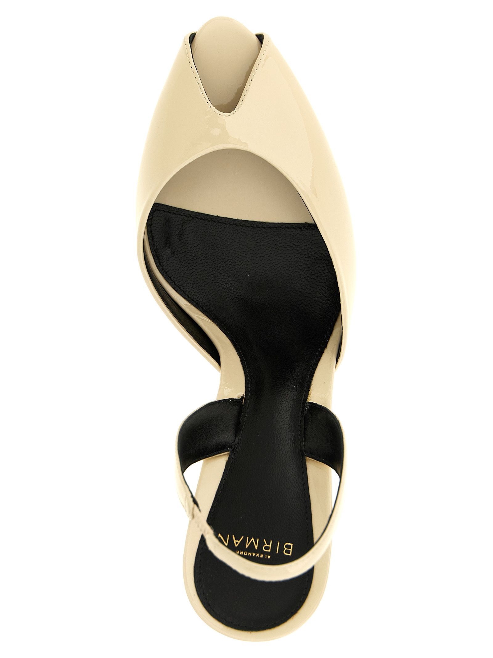 Calfskin Mid Heel Women's Pumps - Alexandre Birman - Modalova