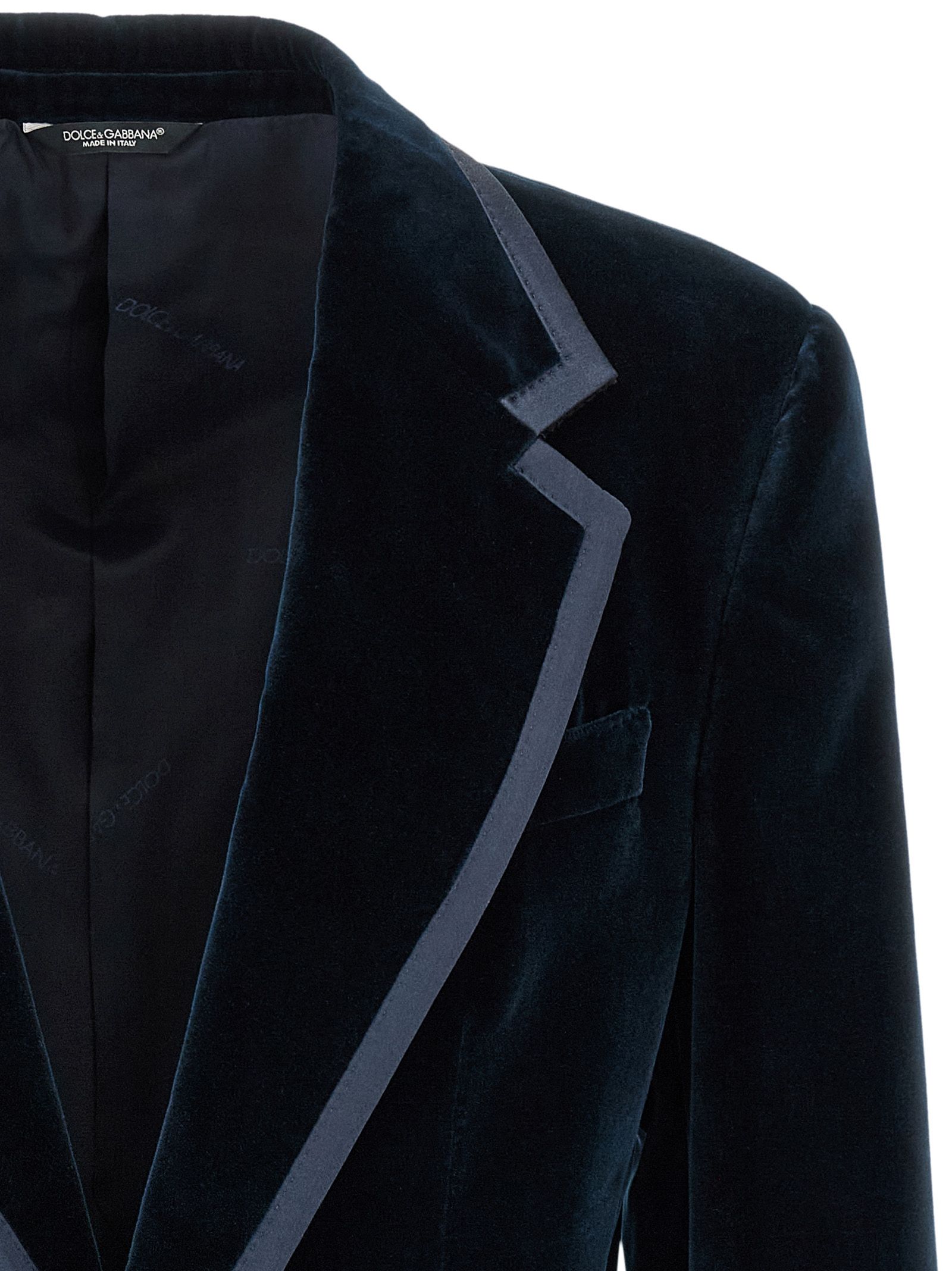 Cotton Men's Blazer - Dolce & Gabbana - Modalova