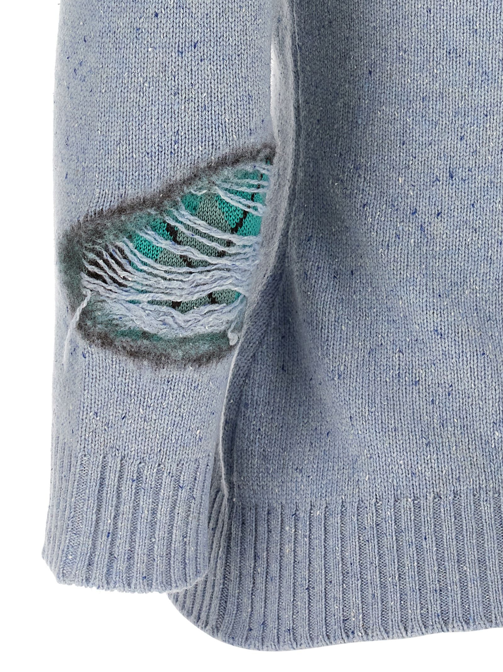 Moschino Blue Wool Women's Cardigan - Moschino - Modalova