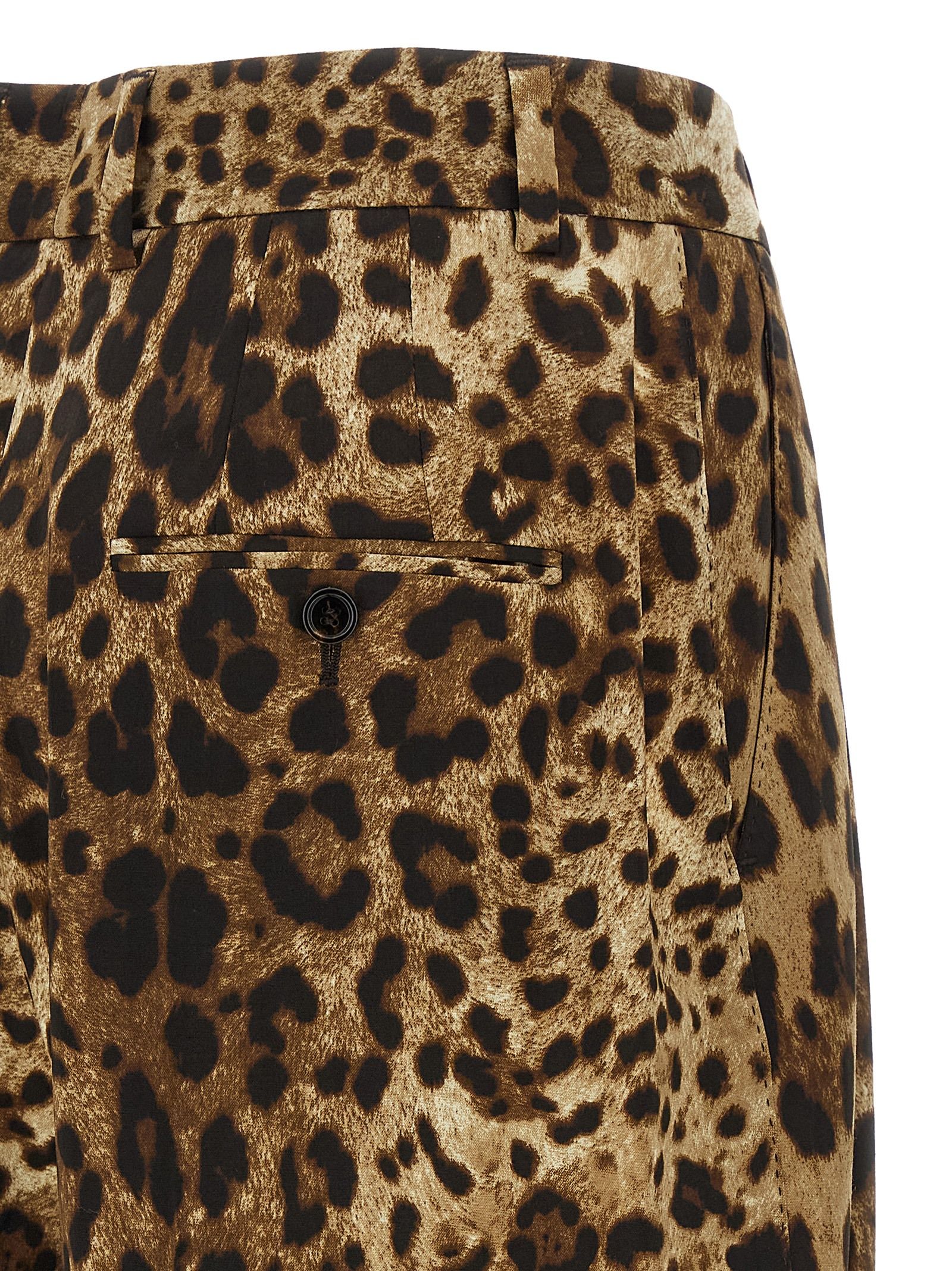 Wool Casual Women's Pants - Dolce & Gabbana - Modalova