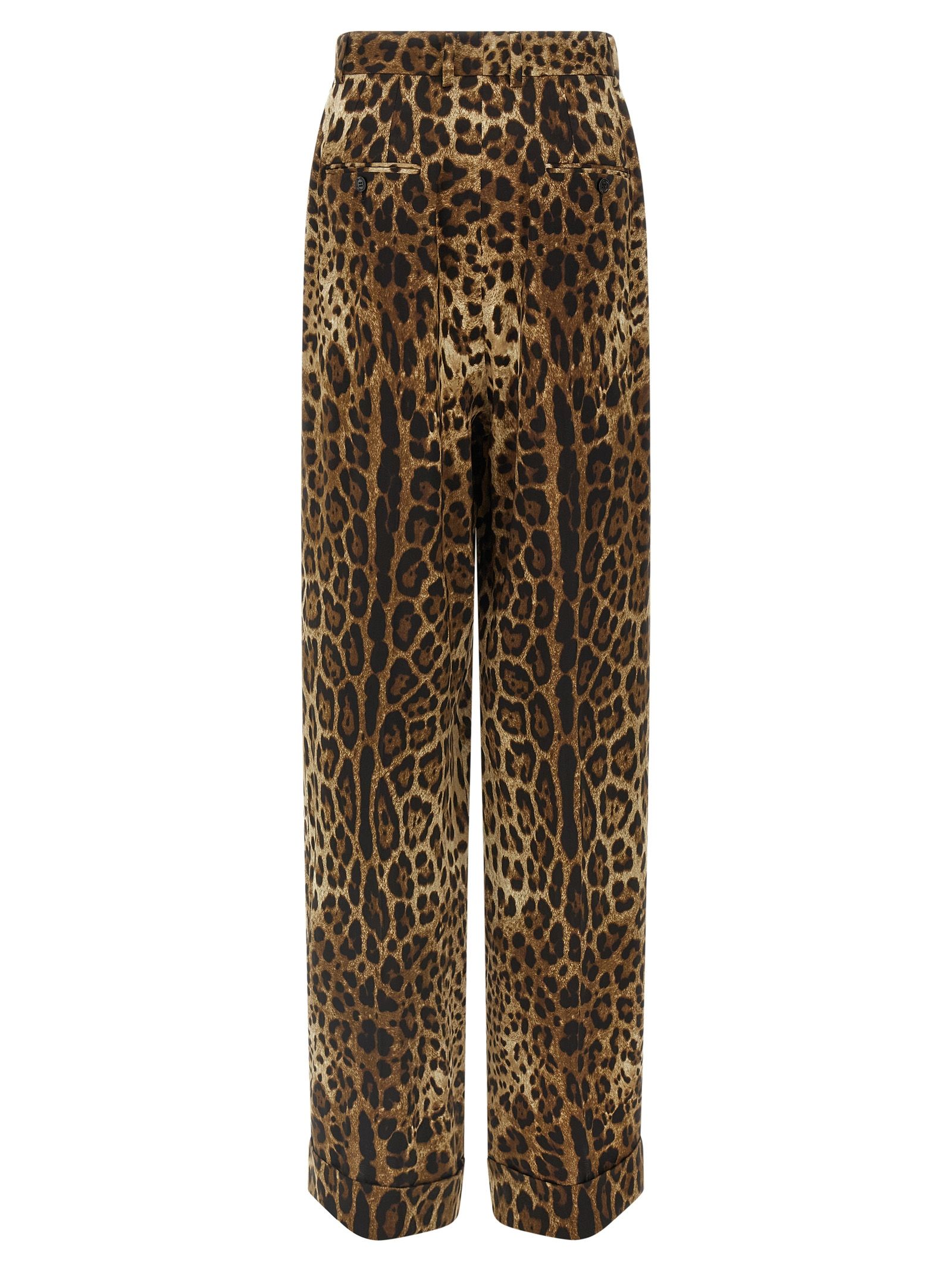 Wool Casual Women's Pants - Dolce & Gabbana - Modalova