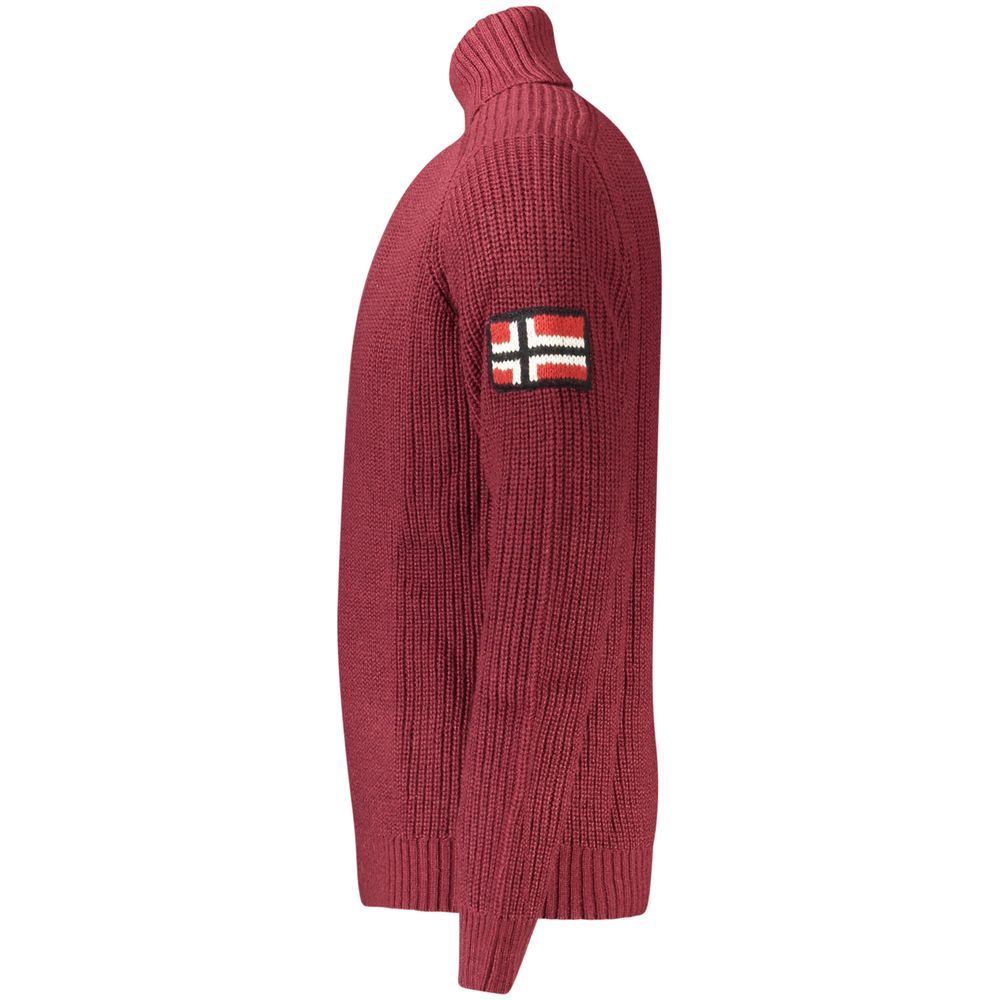 Rosso Acrylic Men's Men's Sweater - Norway 1963 - Modalova