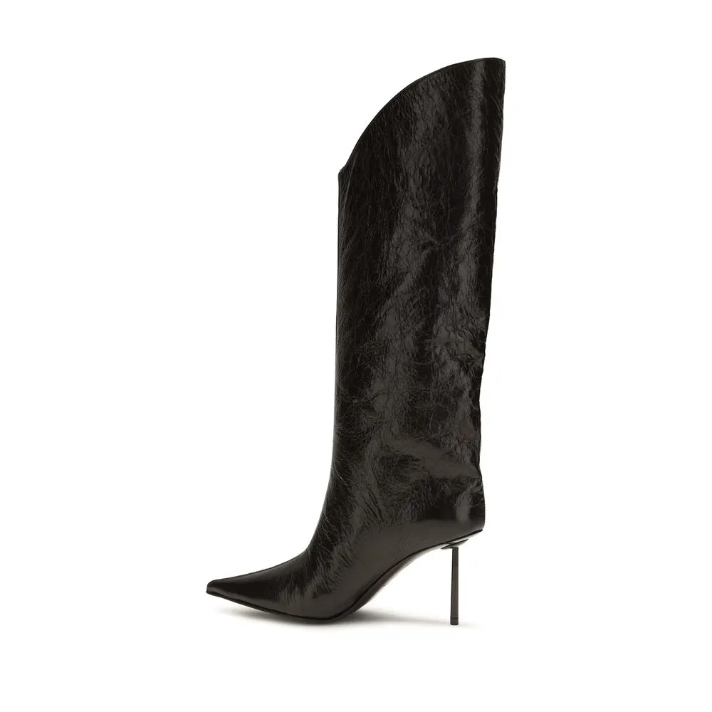 Calf Leather Bos Taurus High Heel Women's Boots - LE SILLA - Modalova