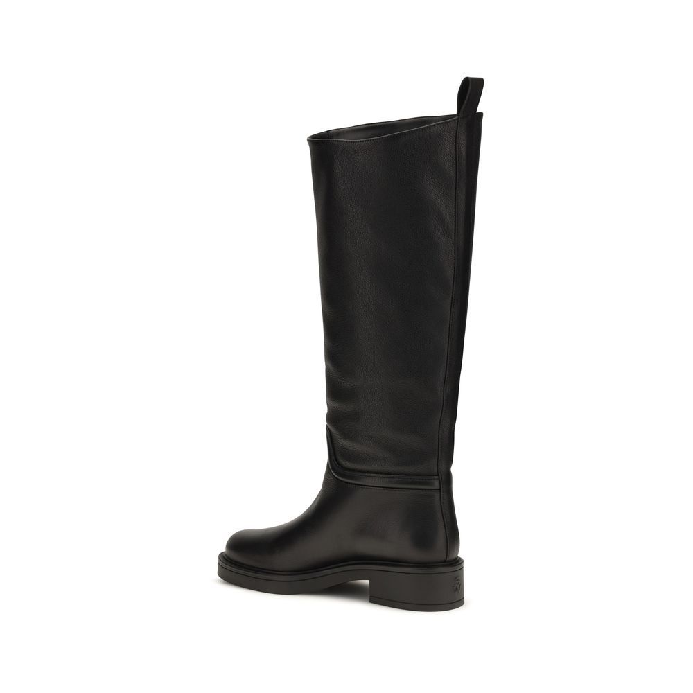 Calf Leather Bos Taurus Flat Women's Boots - Stuart Weitzman - Modalova