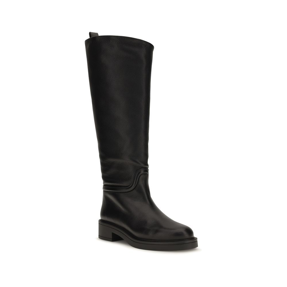 Calf Leather Bos Taurus Flat Women's Boots - Stuart Weitzman - Modalova