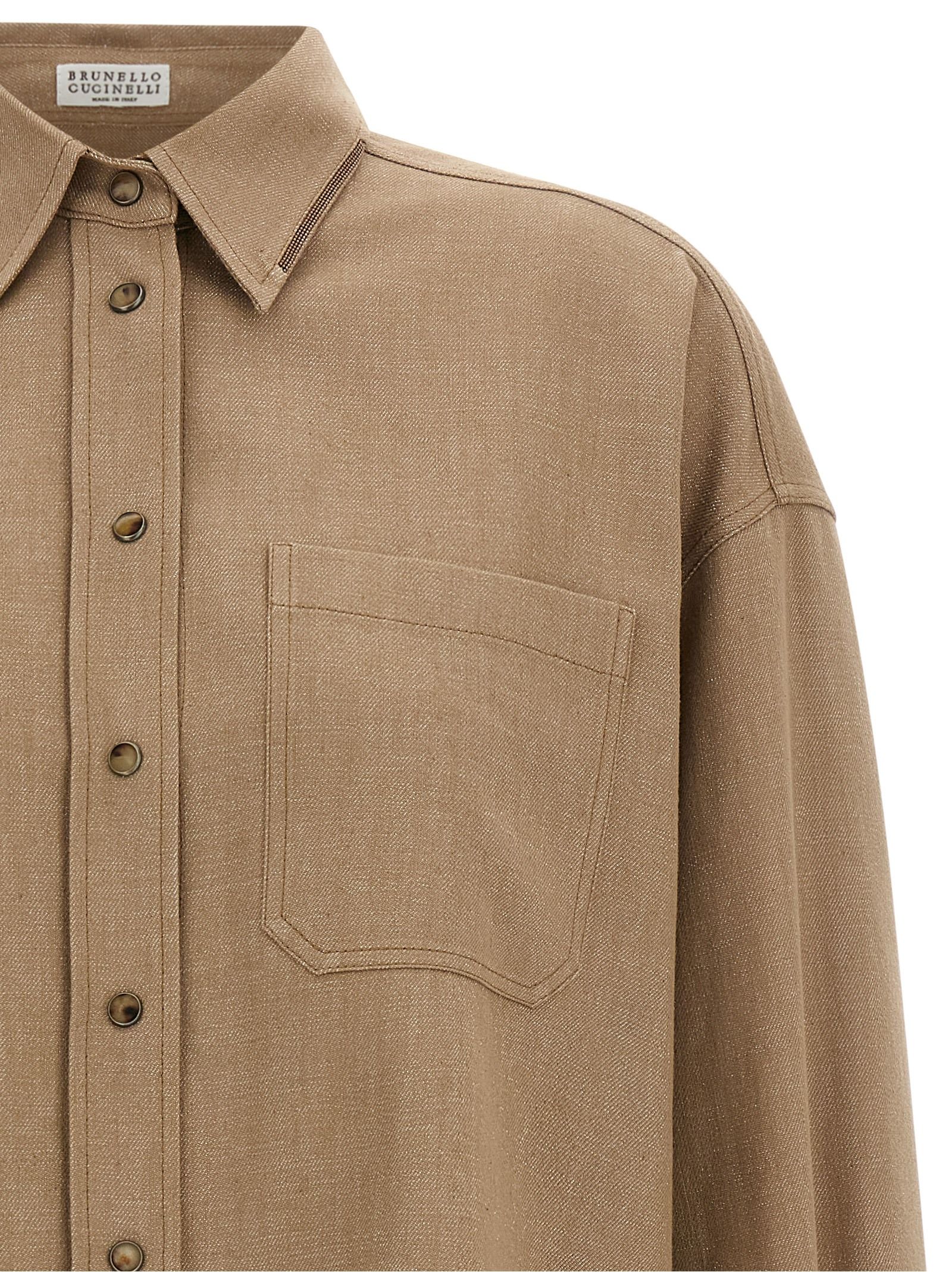 Cotton Women's Blouse - Brunello Cucinelli - Modalova