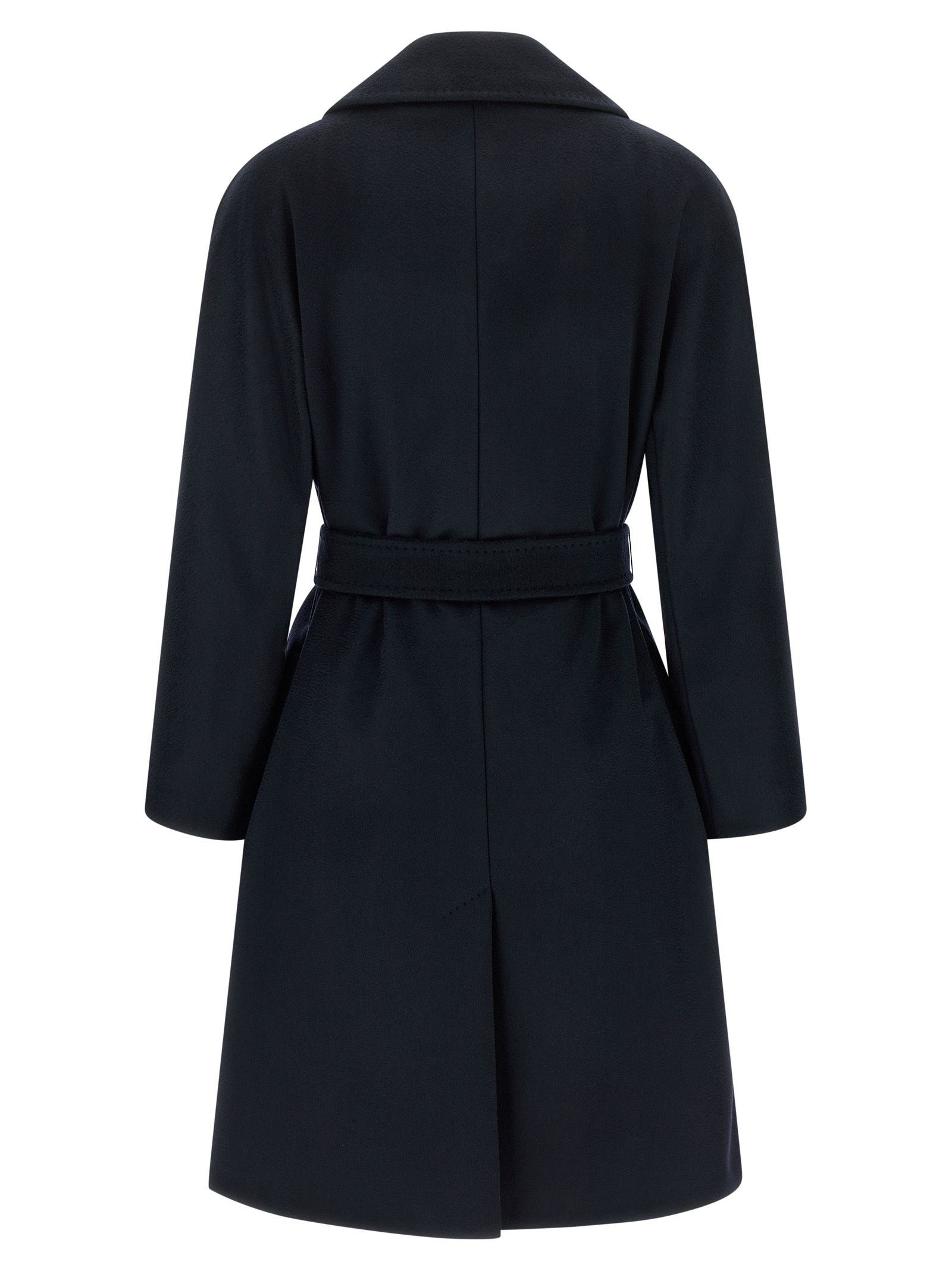 Max Mara Blue Wool Women's Coat - Max Mara - Modalova