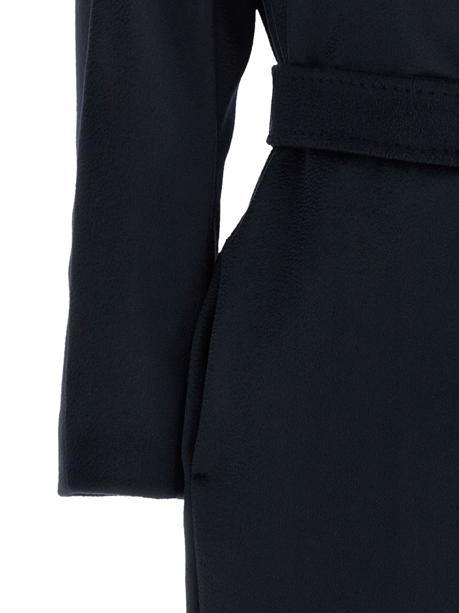 Max Mara Blue Wool Women's Coat - Max Mara - Modalova