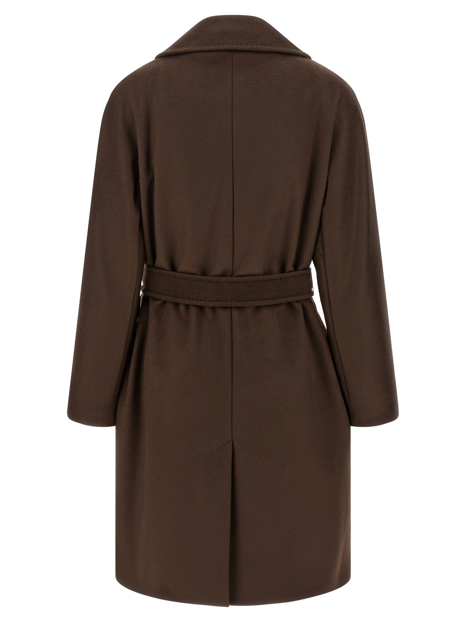 Max Mara Brown Wool Women's Coat - Max Mara - Modalova