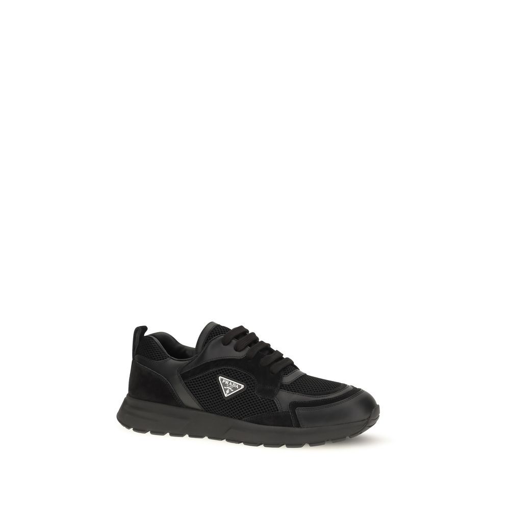Fabric Athletic Men's Sneakers - Prada - Modalova