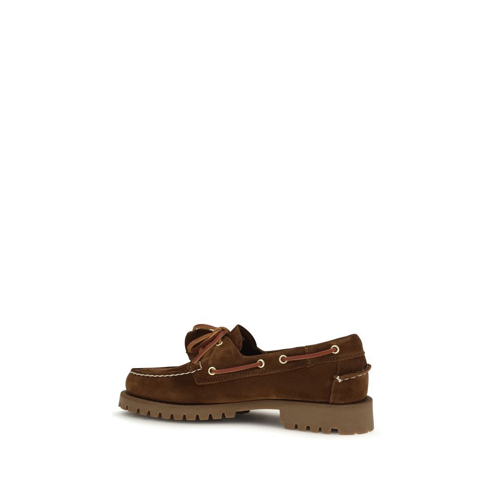 Suede Leather Slip-On Men's Loafers - Sebago - Modalova