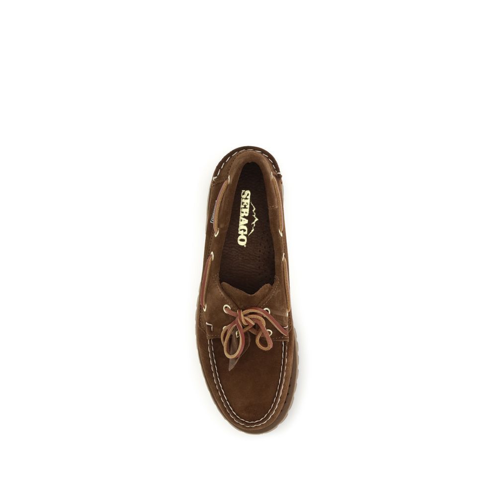 Suede Leather Slip-On Men's Loafers - Sebago - Modalova