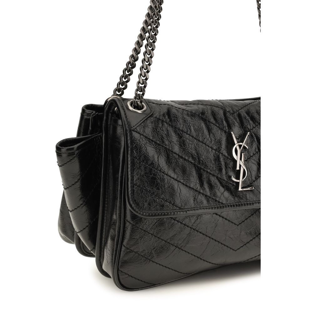 Calf Leather Bos Taurus Shoulder Women's Bag - Saint Laurent - Modalova
