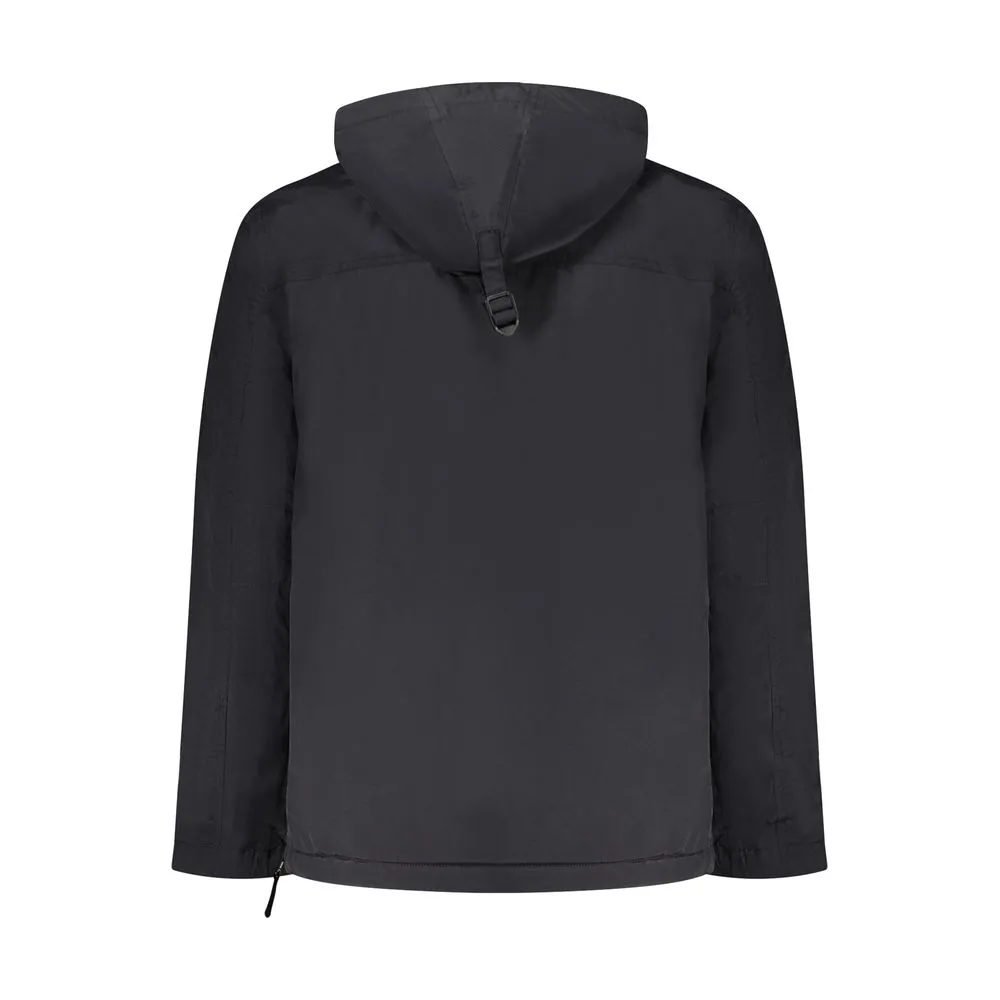 Nero Poliammide Men's Men's Jacket - Napapijri - Modalova