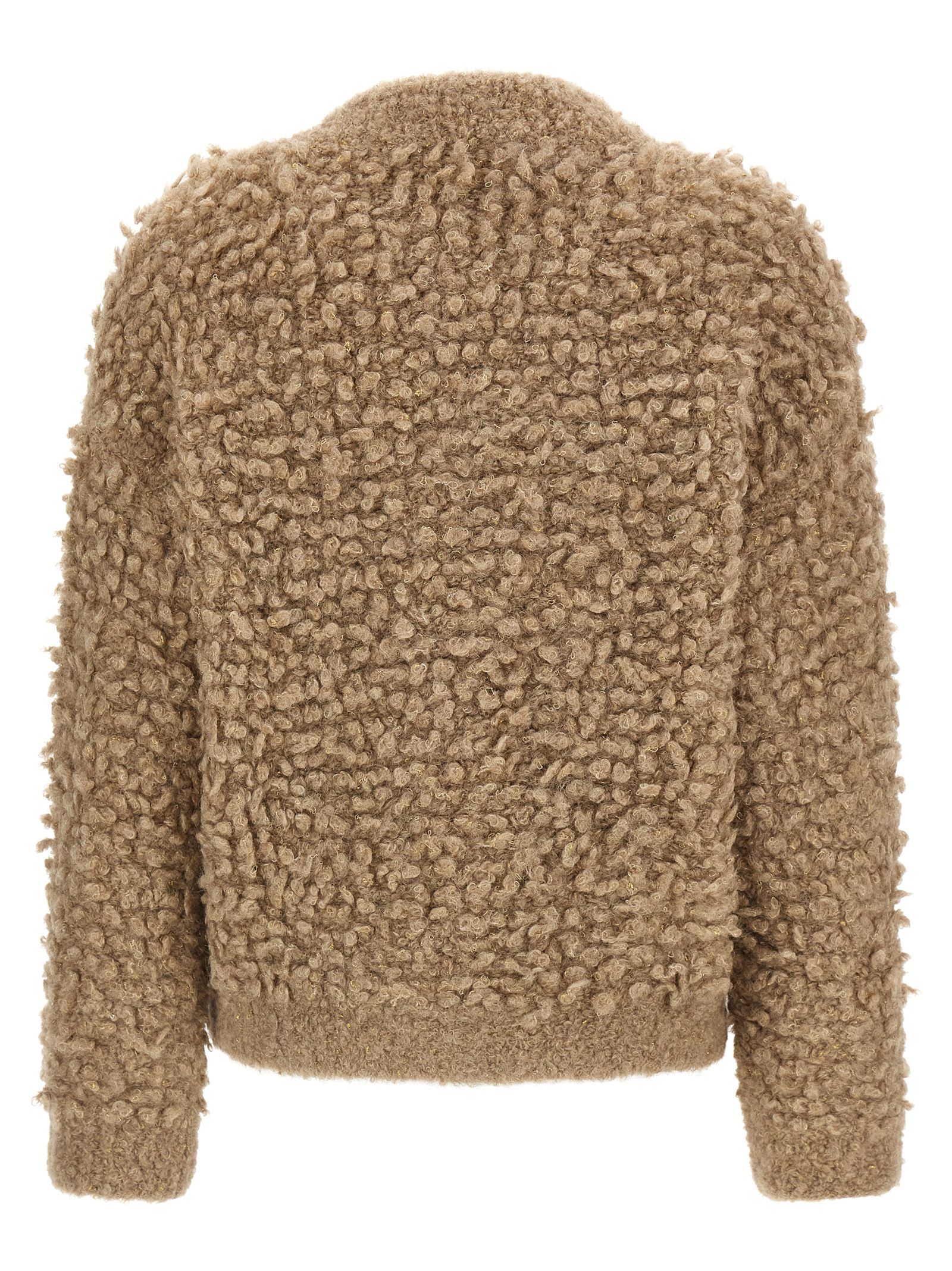 Peserico Beige Wool Women's Bomber - Peserico - Modalova