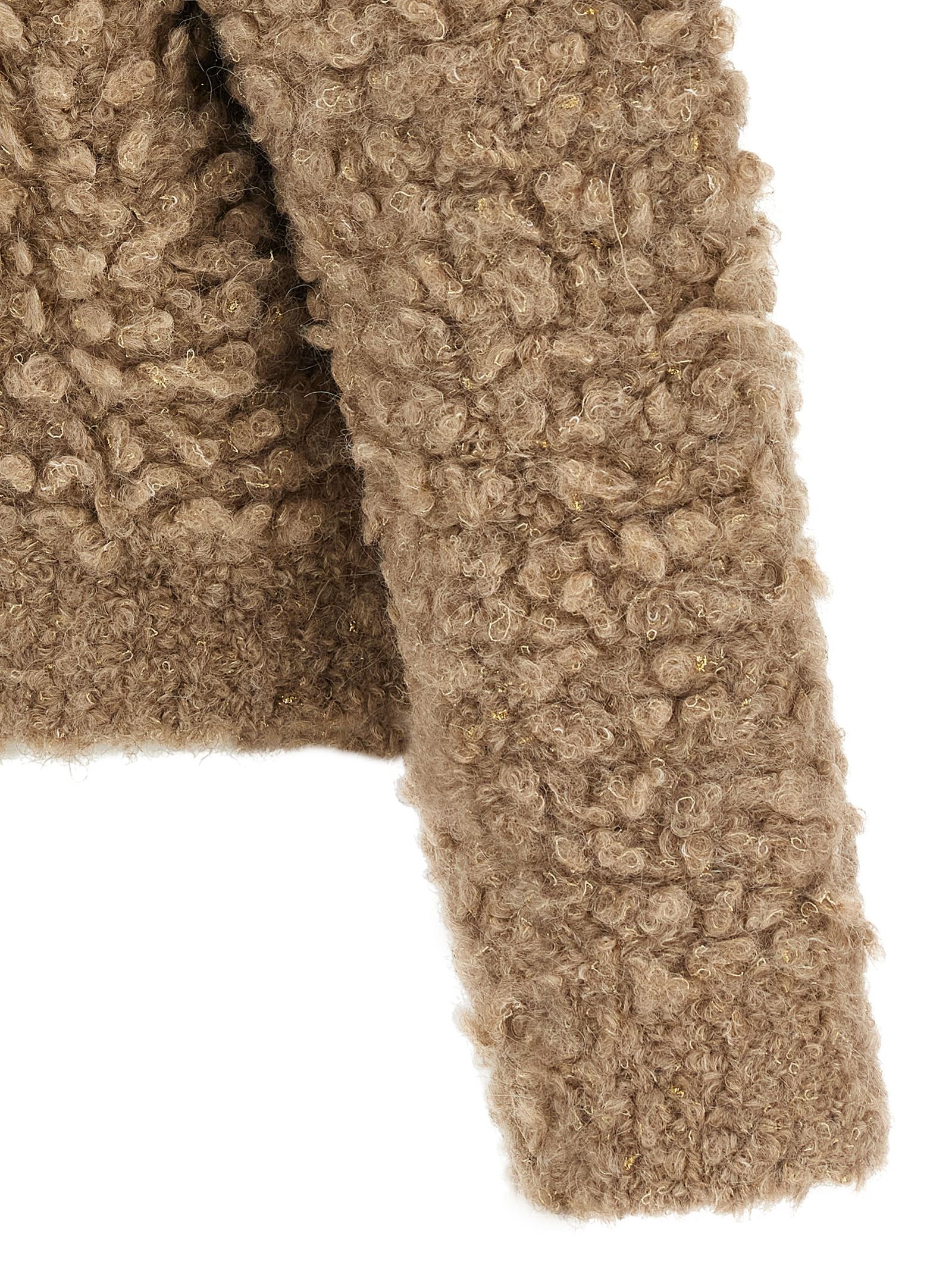 Peserico Beige Wool Women's Bomber - Peserico - Modalova