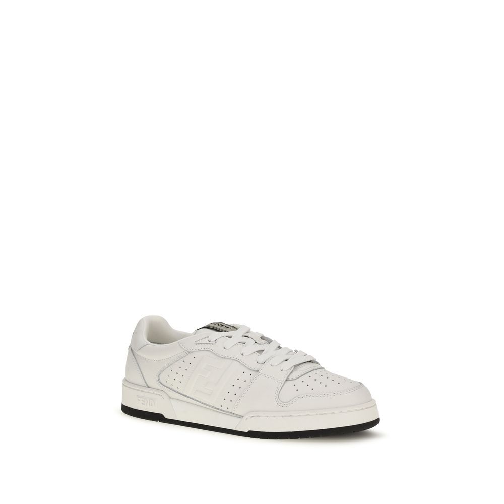Calf Leather Bos Taurus Athletic Men's Sneakers - Fendi - Modalova