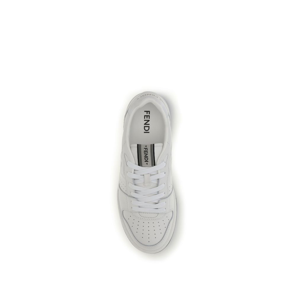 Calf Leather Bos Taurus Athletic Men's Sneakers - Fendi - Modalova
