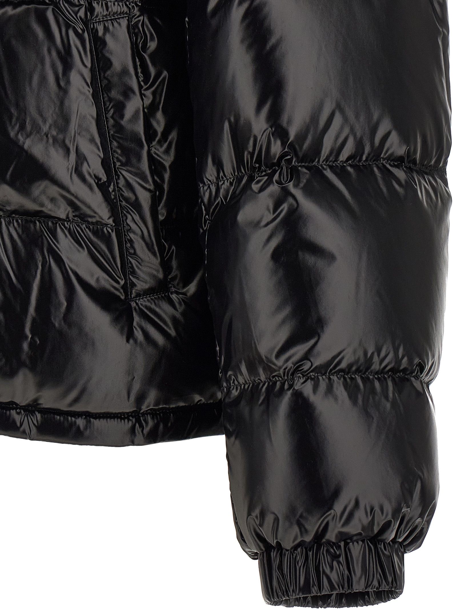 Nylon Full-Length Men's Jacket - Versace - Modalova