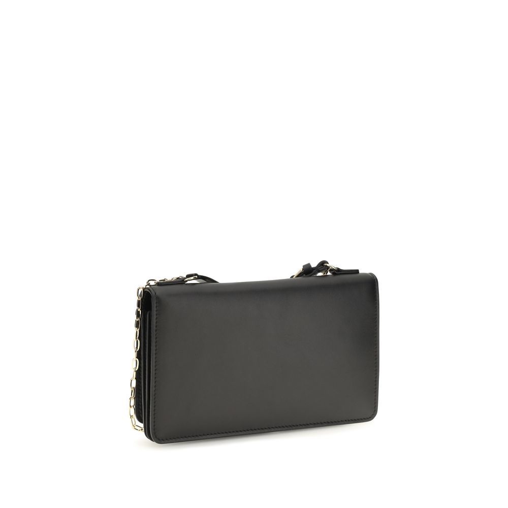 Calf Leather Bos Taurus Women's Wallet - Fendi - Modalova