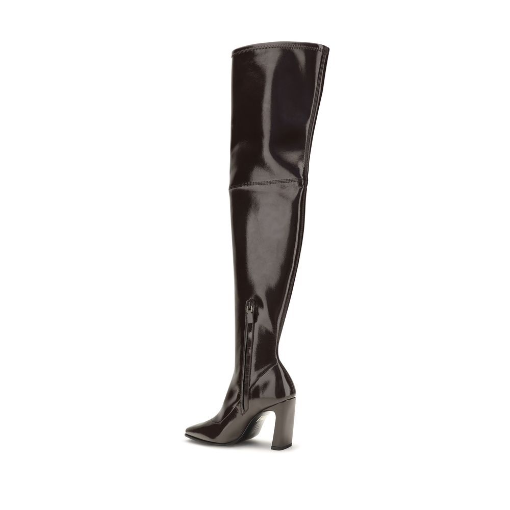 Calf Leather Bos Taurus Over The Women's Knee - Stuart Weitzman - Modalova