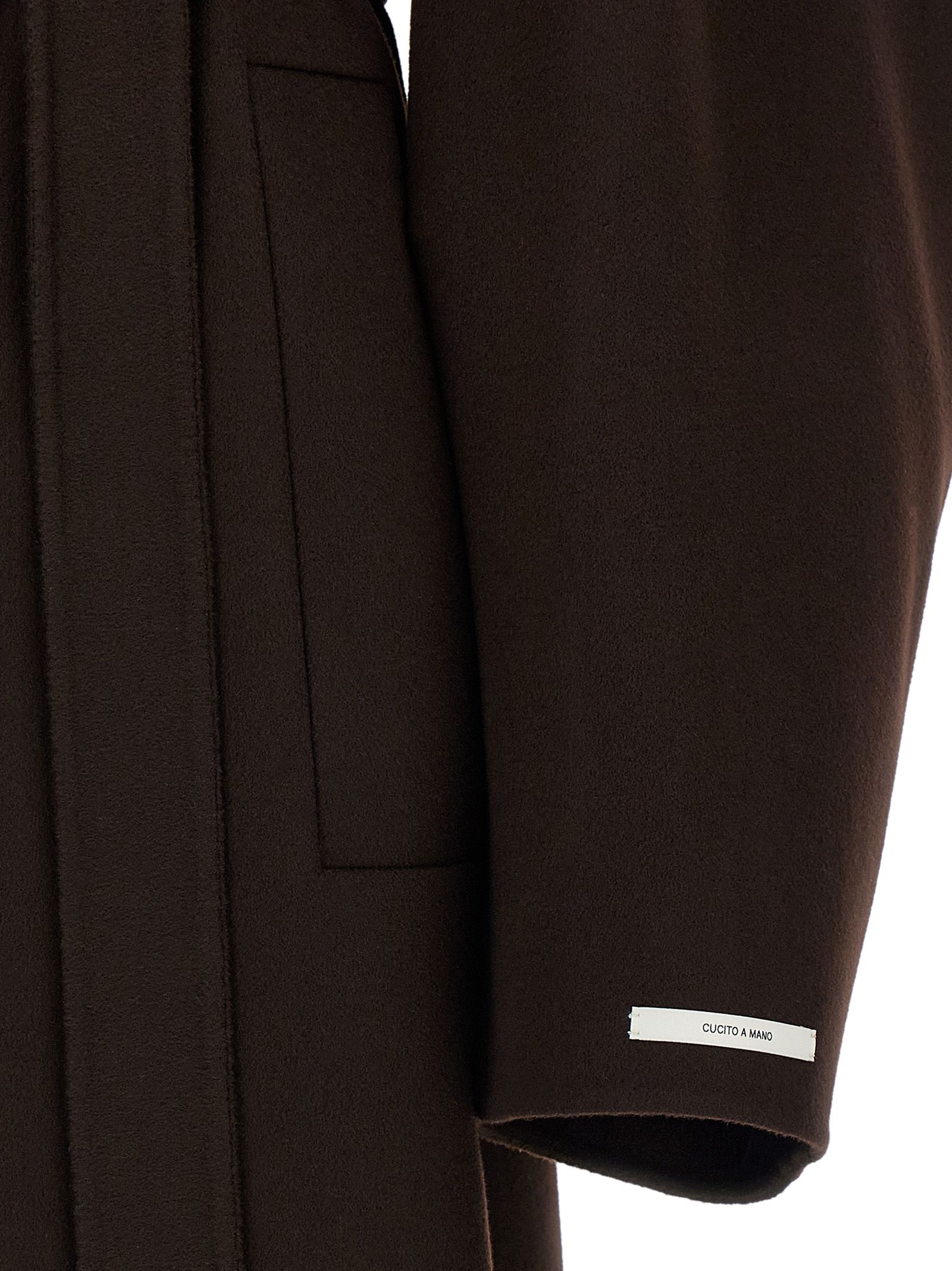 Sportmax Brown Wool Women's Coat - Sportmax - Modalova