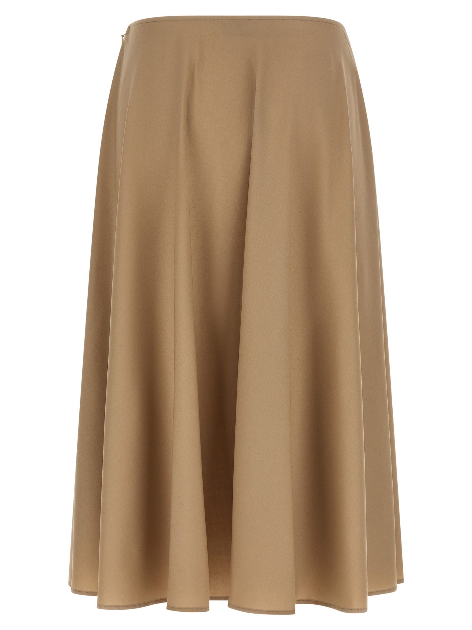 Virgin Wool Midi Women's Skirt - Moschino - Modalova