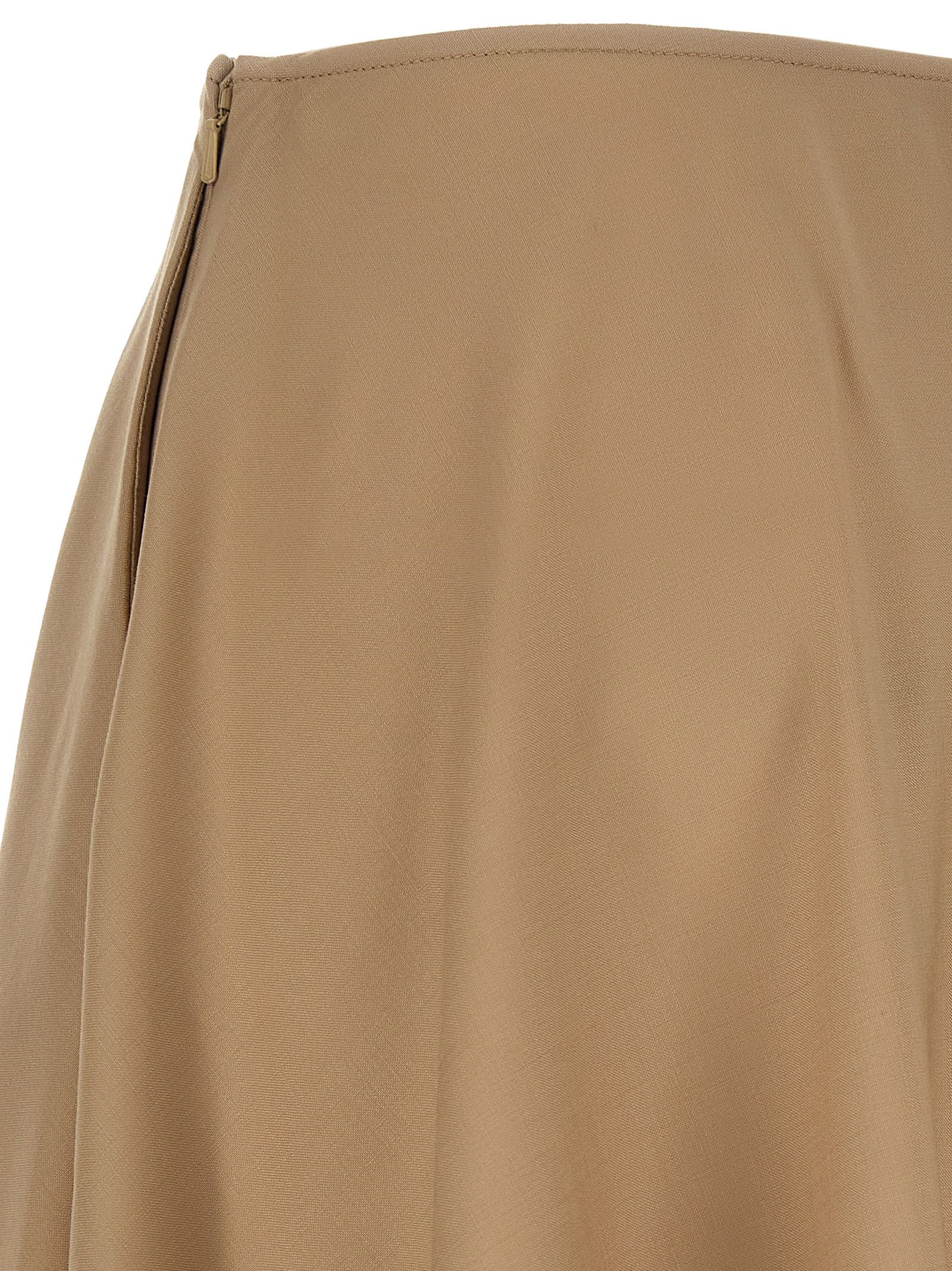 Virgin Wool Midi Women's Skirt - Moschino - Modalova