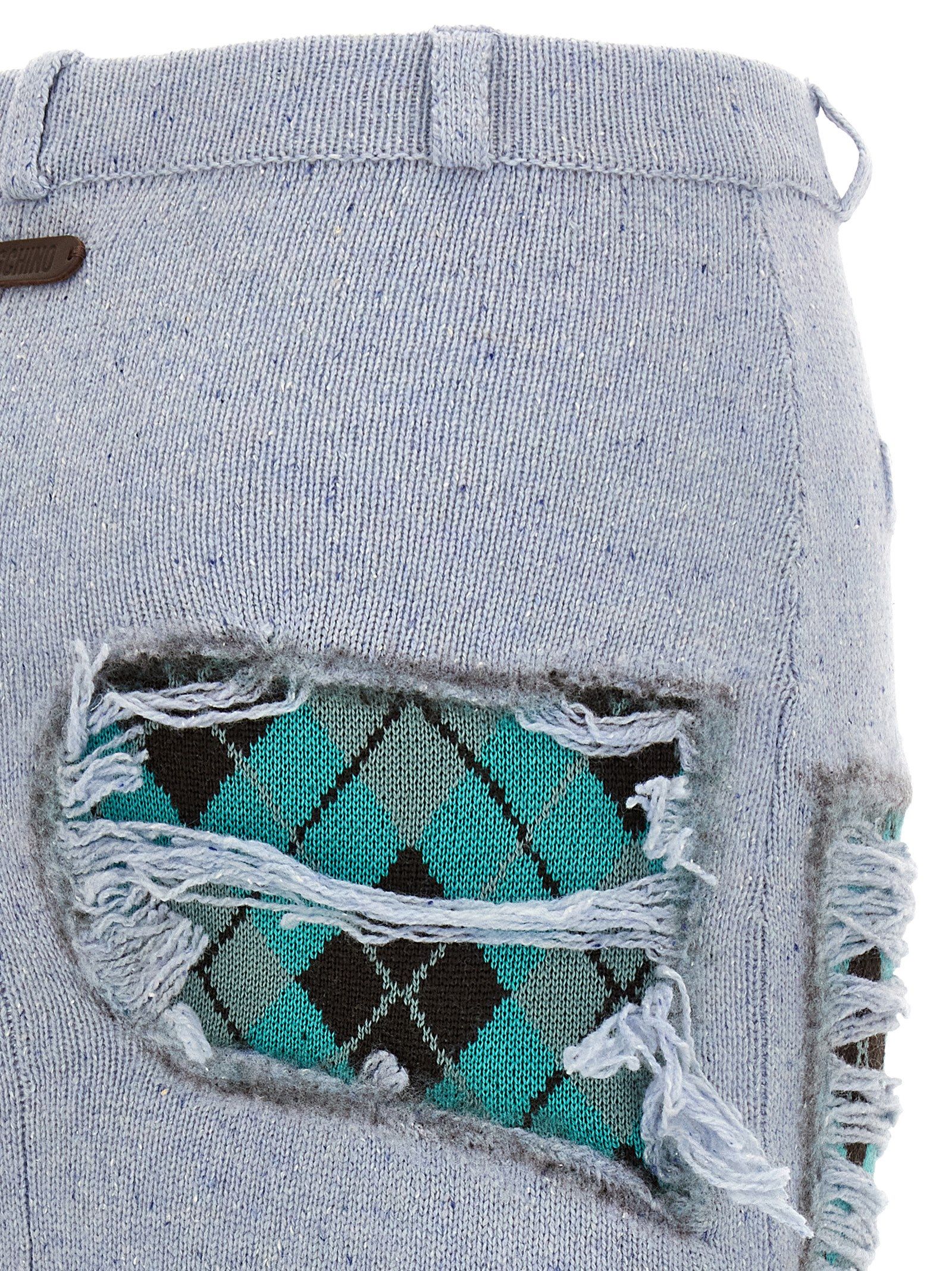 Wool Midi Women's Skirt - Moschino - Modalova