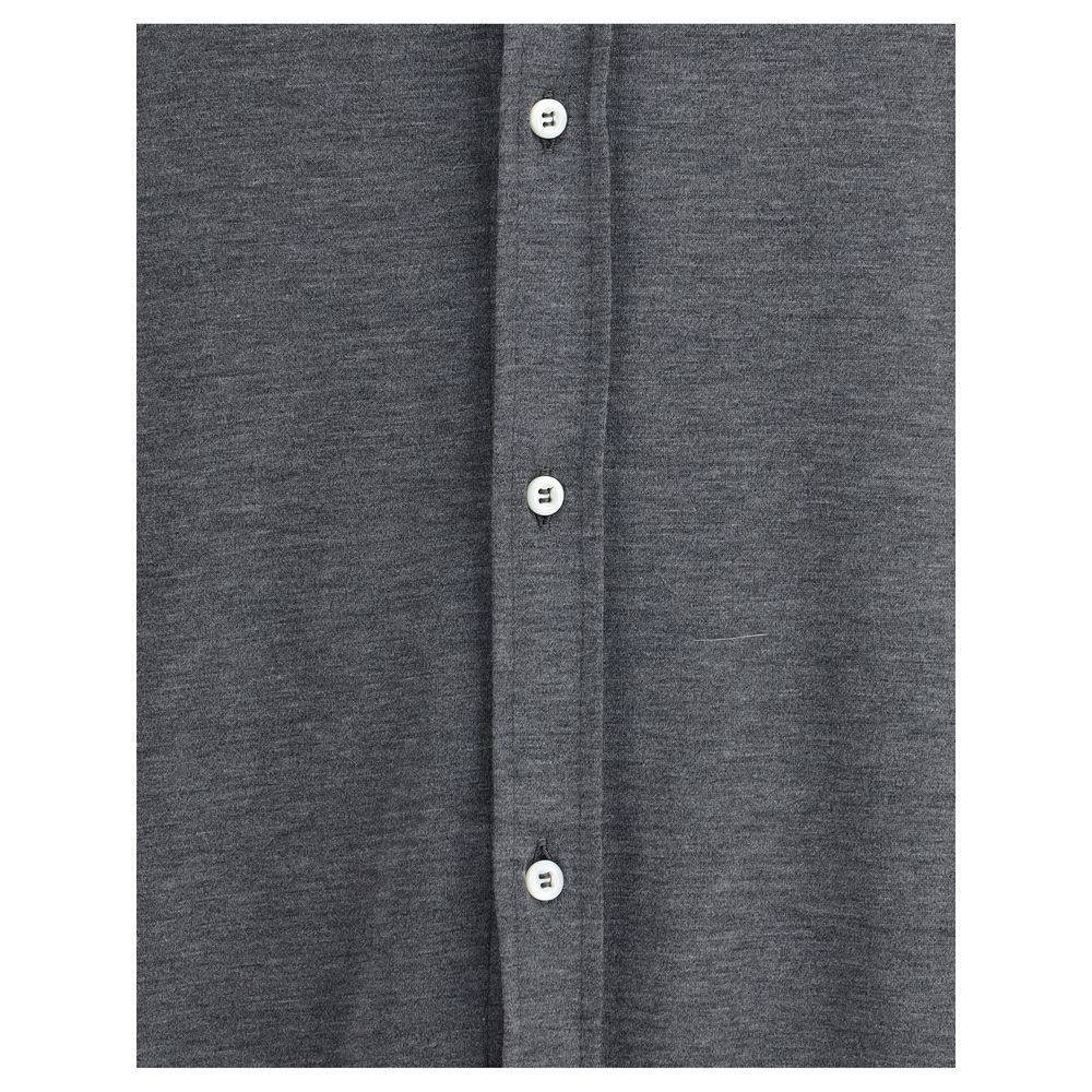 Silk Dress Men's Shirt - Brunello Cucinelli - Modalova