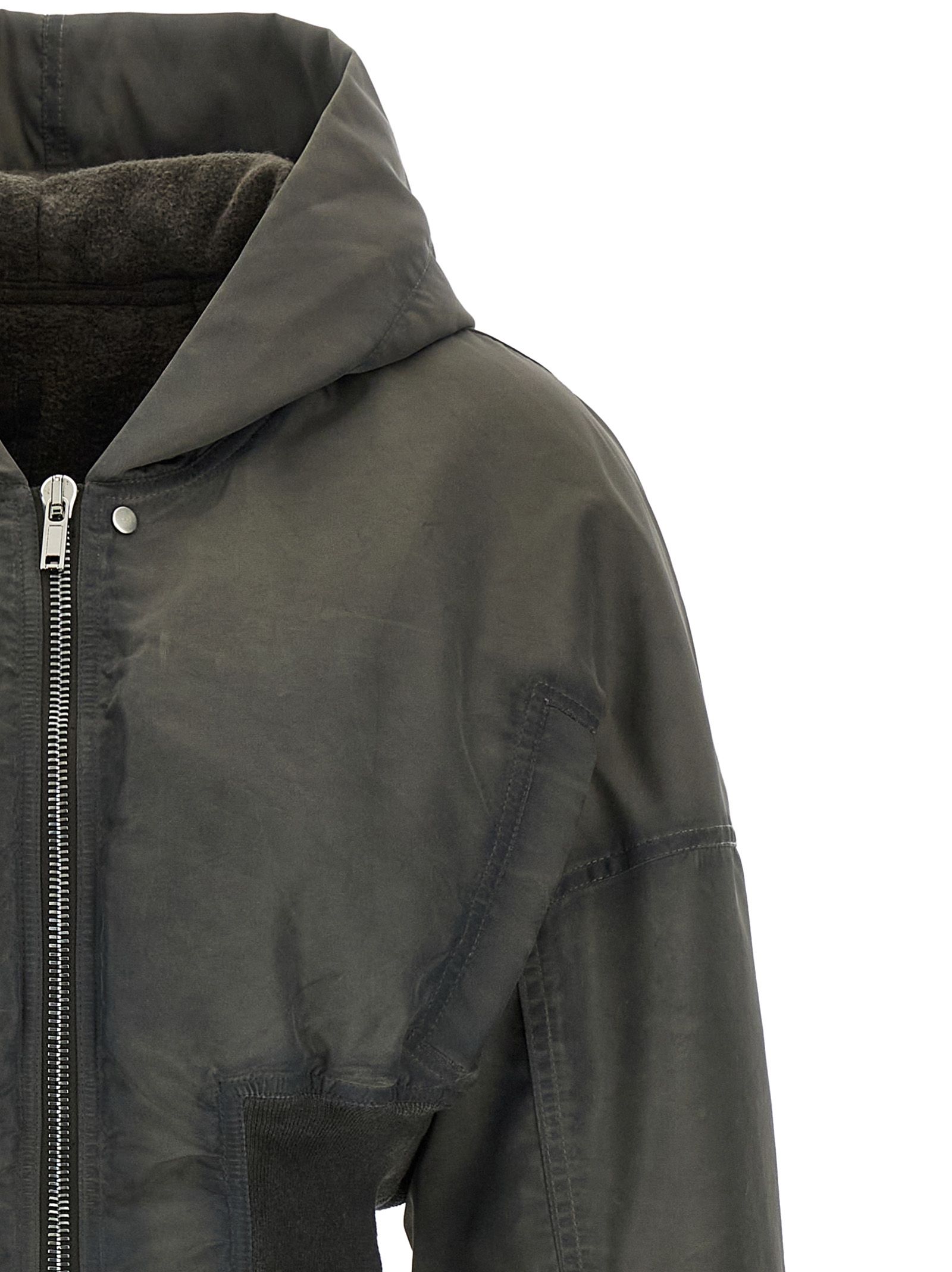 DRKSHDW Gray Nylon Women's Bomber - DRKSHDW - Modalova