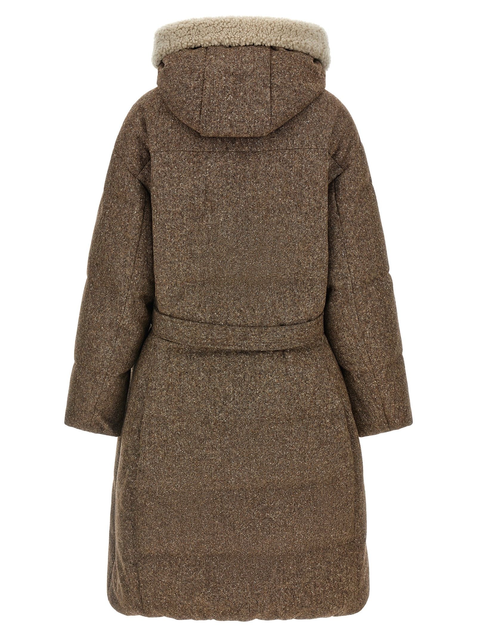 Virgin Wool Women's Coat - Brunello Cucinelli - Modalova