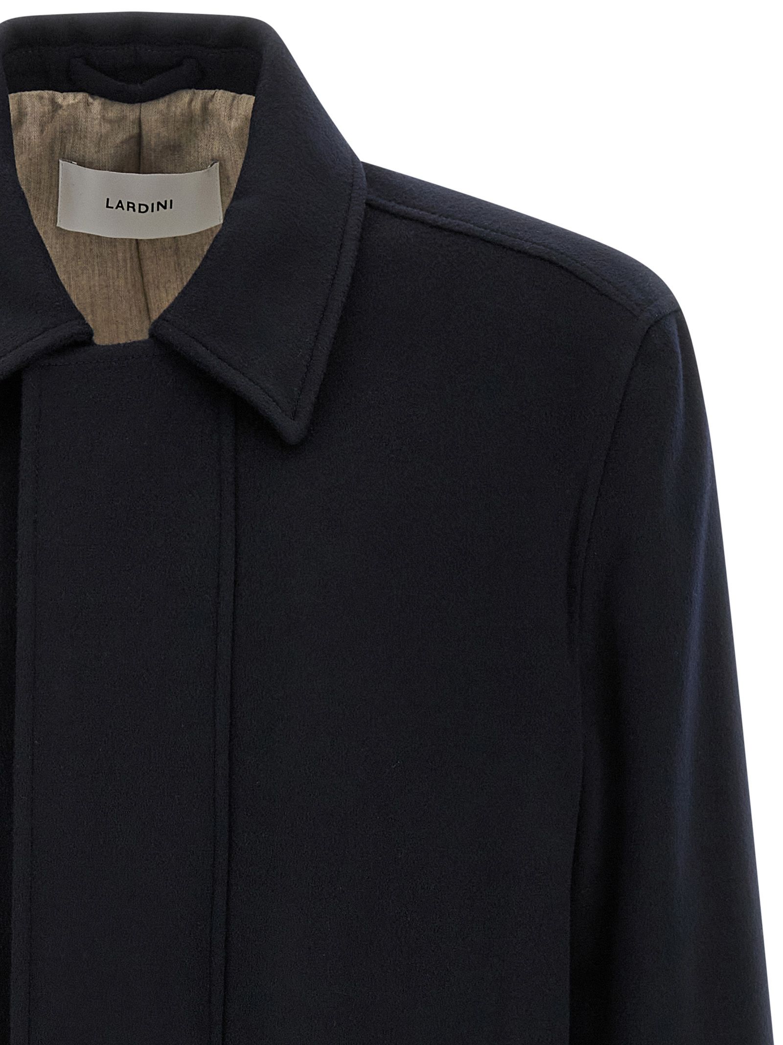 Cashmere Full-Length Men's Jacket - Lardini - Modalova