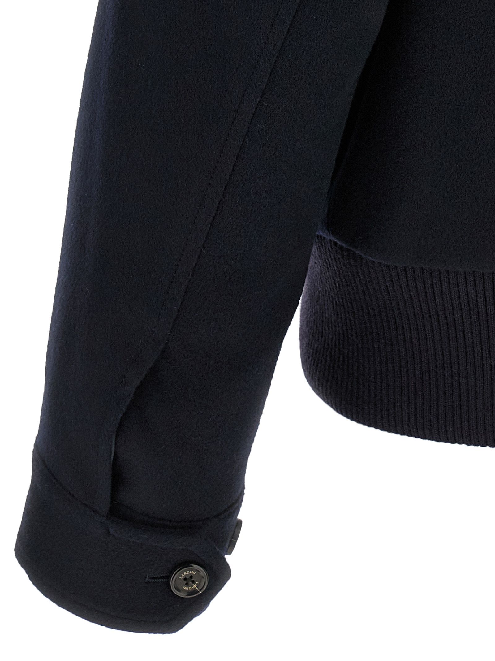 Virgin Wool Full-Length Men's Jacket - Lardini - Modalova
