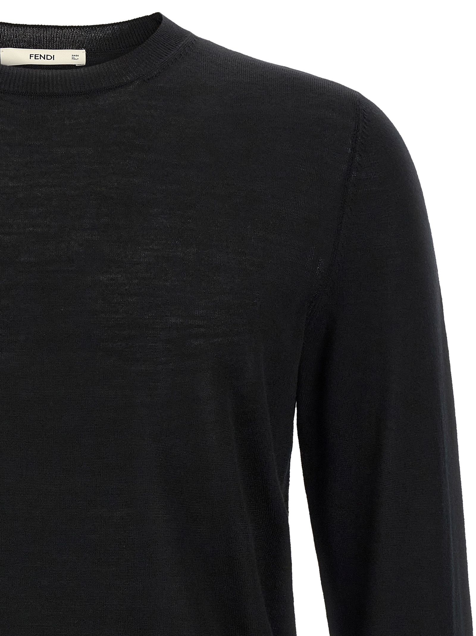 Virgin Wool Men's Cardigan - Fendi - Modalova
