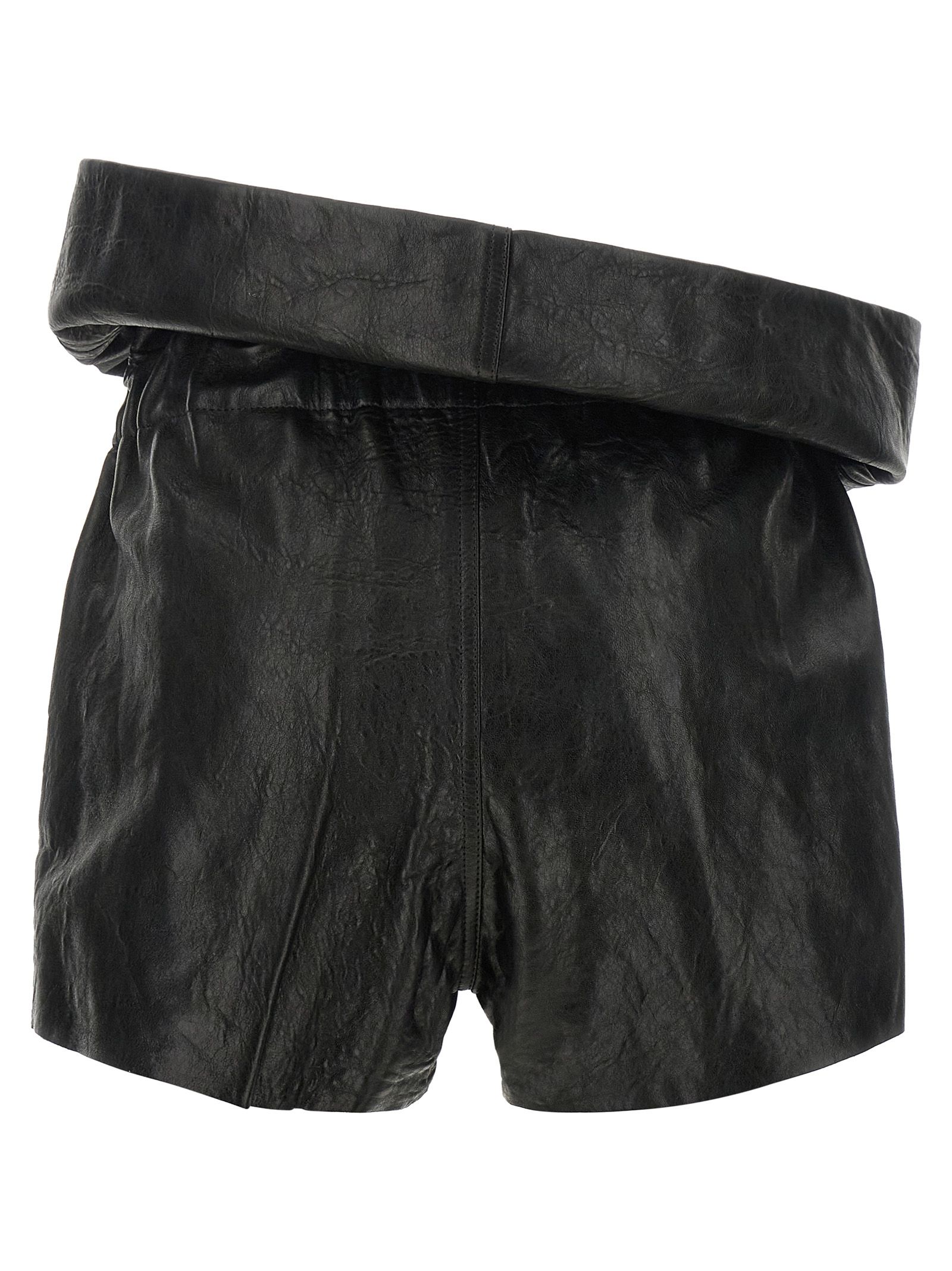 Lamb Leather Bermuda Women's Shorts - Rick Owens - Modalova
