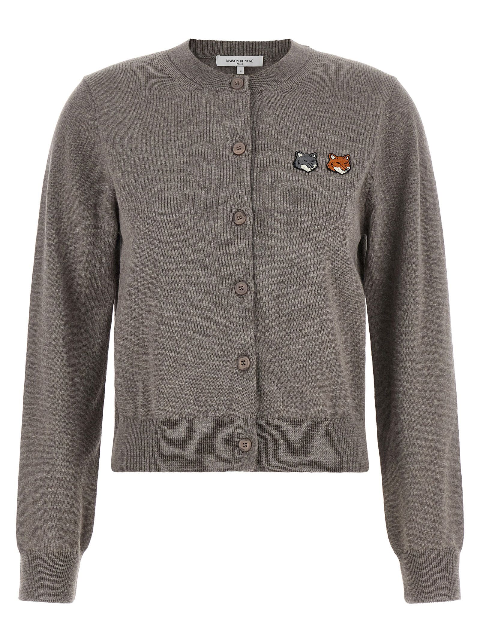 Wool Women's Cardigan - Maison Kitsuné - Modalova