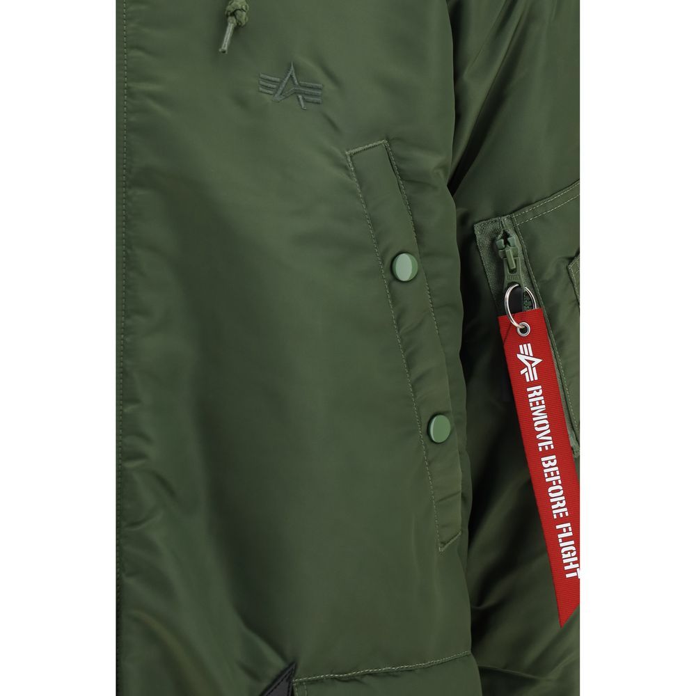 Nylon Men's Parka - ALPHA INDUSTRIES - Modalova