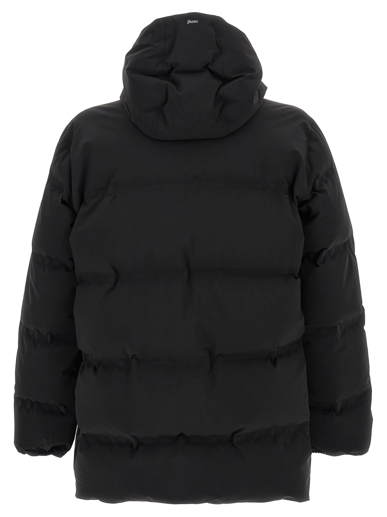 Polyamide Full-Length Men's Jacket - Herno - Modalova