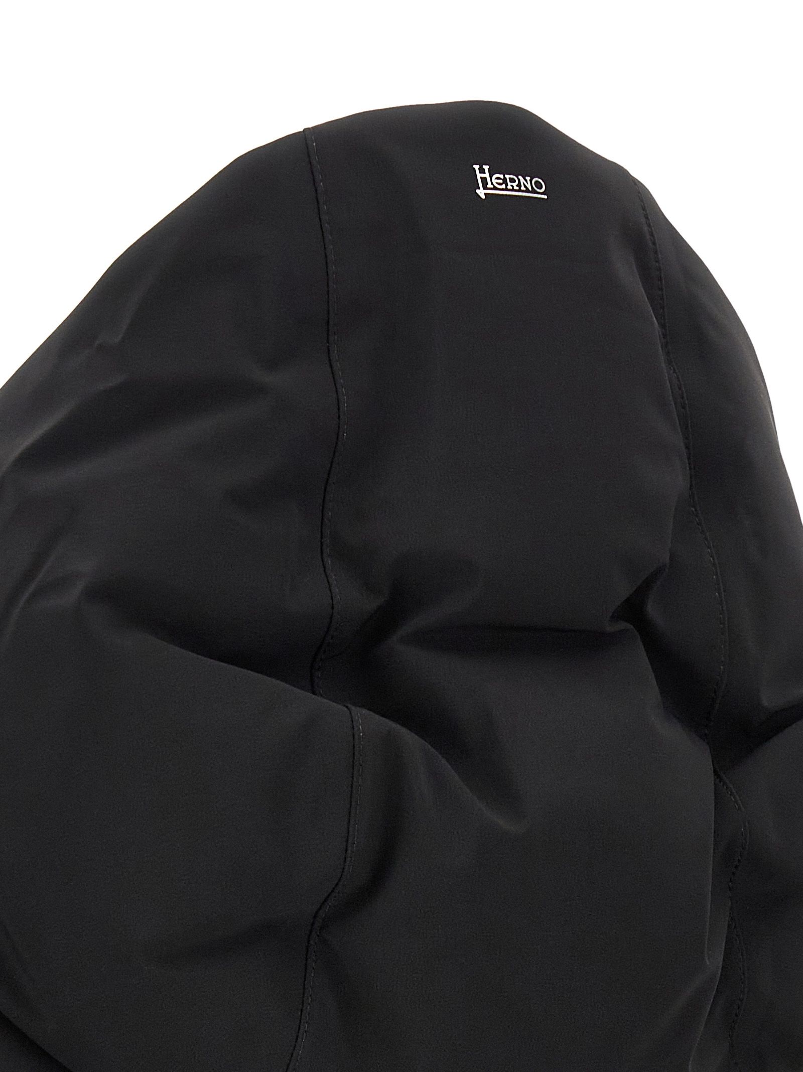 Polyamide Full-Length Men's Jacket - Herno - Modalova