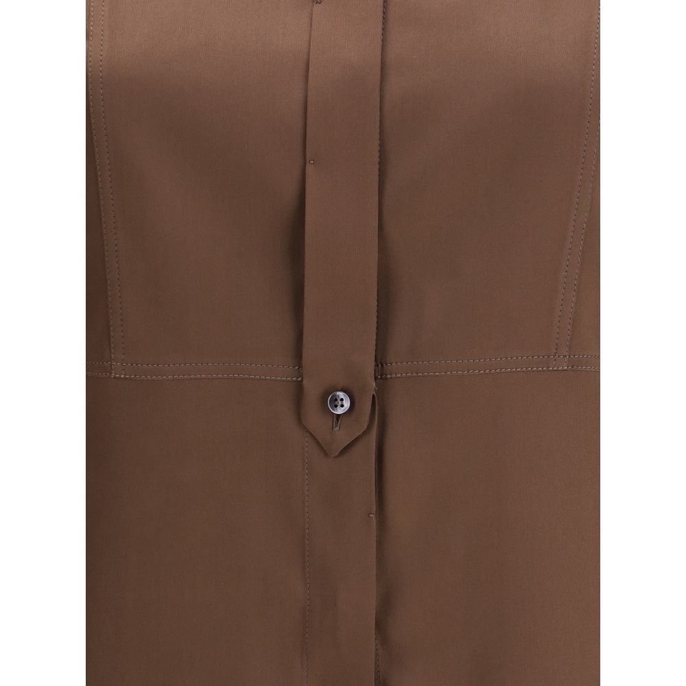 Silk Dress Women's Shirt - Brunello Cucinelli - Modalova