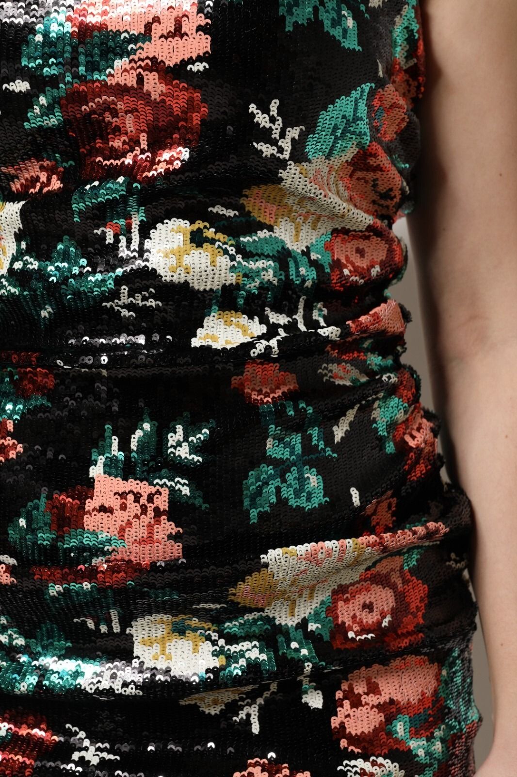 Floral Sequin Sleeveless Sheath Women's Dress - Dolce & Gabbana - Modalova